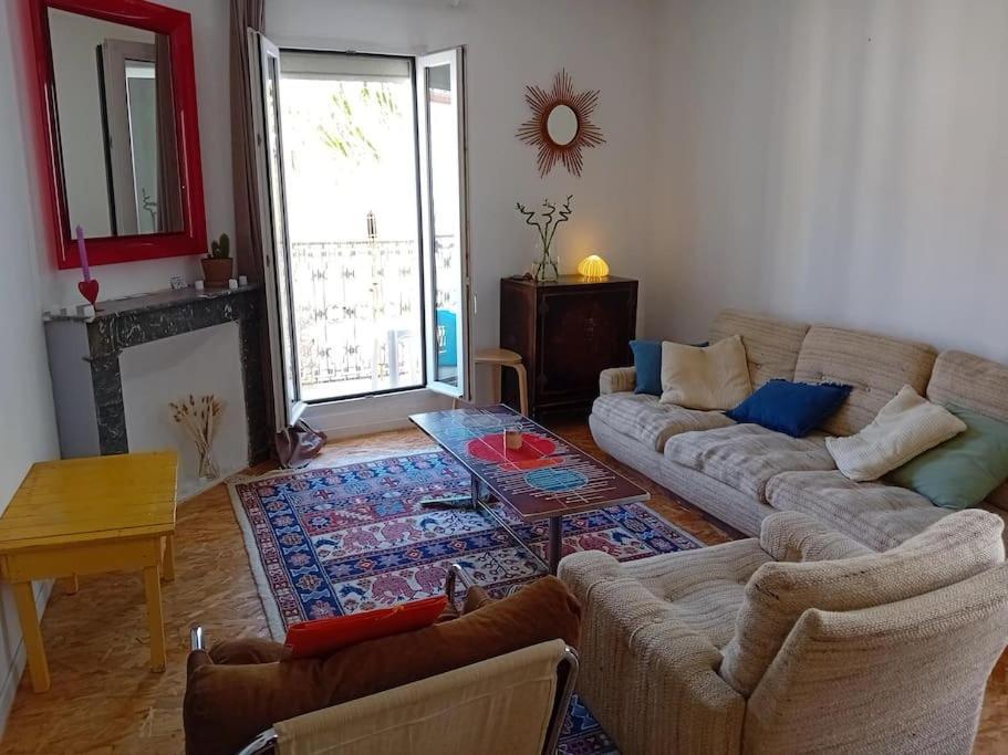 Cosy, Climatise, Au Coeur De Sete Lägenhet Exteriör bild